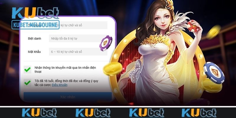 Lập tài khoản KUBET đơn giản